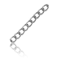 Medaillenkette silber